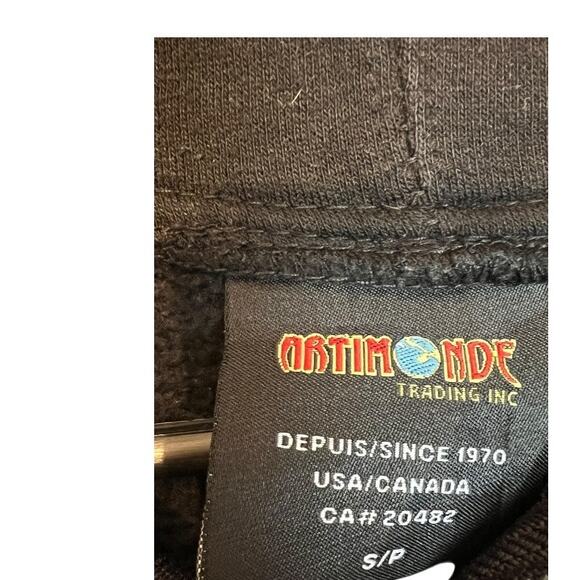 Pink Floyd Dark Side Band Concert Sweatshirt Hoodie Music Tour Full Zip Small - Picture 2 of 3